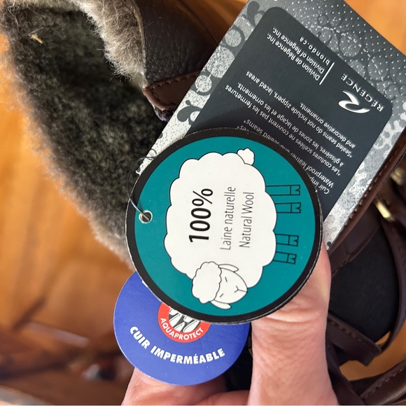 Sz 8.5 New with tags Blondo tall leather upper, wool inner women’s boot - Picture 8 of 10